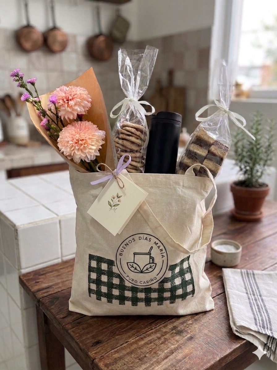 Mom’s Morning – Tote Edition 🌿